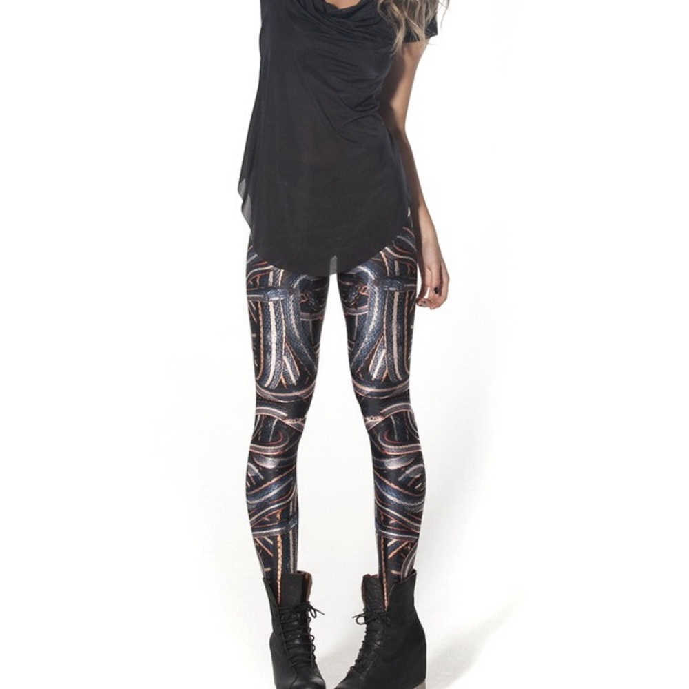 Blackmilk Vintage 2013 Snake Leggings